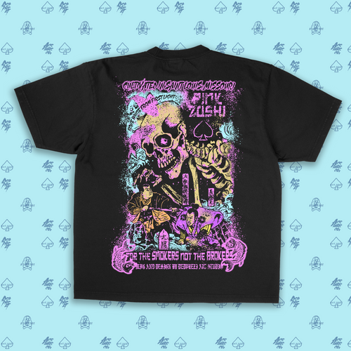 DEDPREZI x ACE LURE CO "PINK ZUSHI" TEE