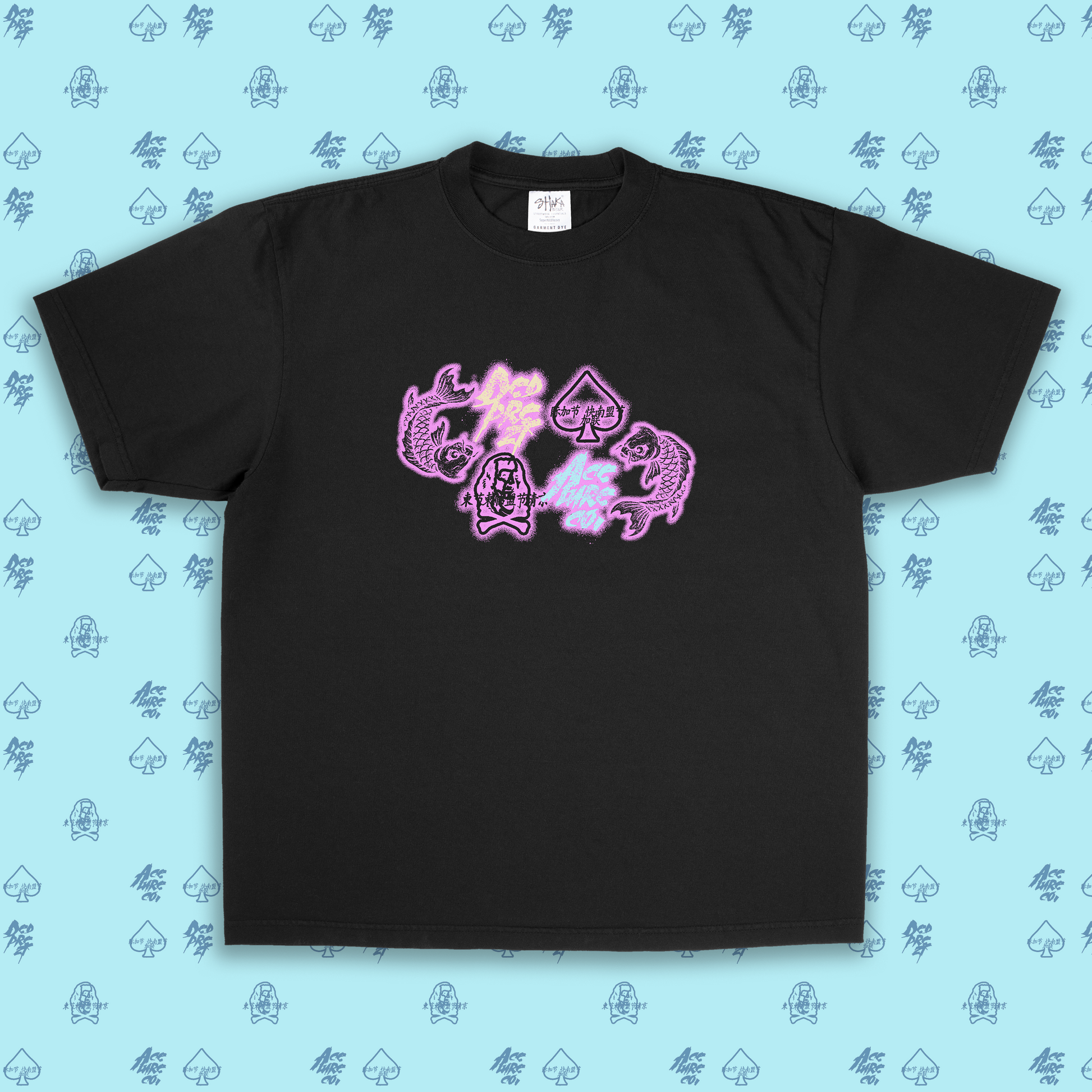 DEDPREZI x ACE LURE CO "PINK ZUSHI" TEE